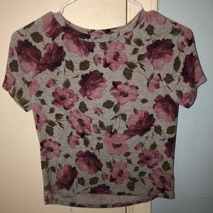American Eagle Soft and Sexy Flower T Shirt